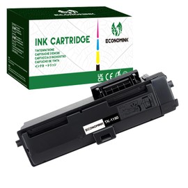 Economink TK-1160 Toner Black Compatible with Kyocera TK-1160 for Kyocera Ecosys P2040dn, for P2040dw P2050dn P2040dn P2040dw Printer Toner (Pack of 1)