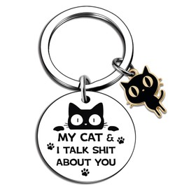 Ibiwe Cat Mom Birthday Gifts for Women Cat’s Themed Gifts for Cat Lover Crazy Animal Lovers Lady for Mom Daughter Sister Aunt Wife Best Friend Coworker