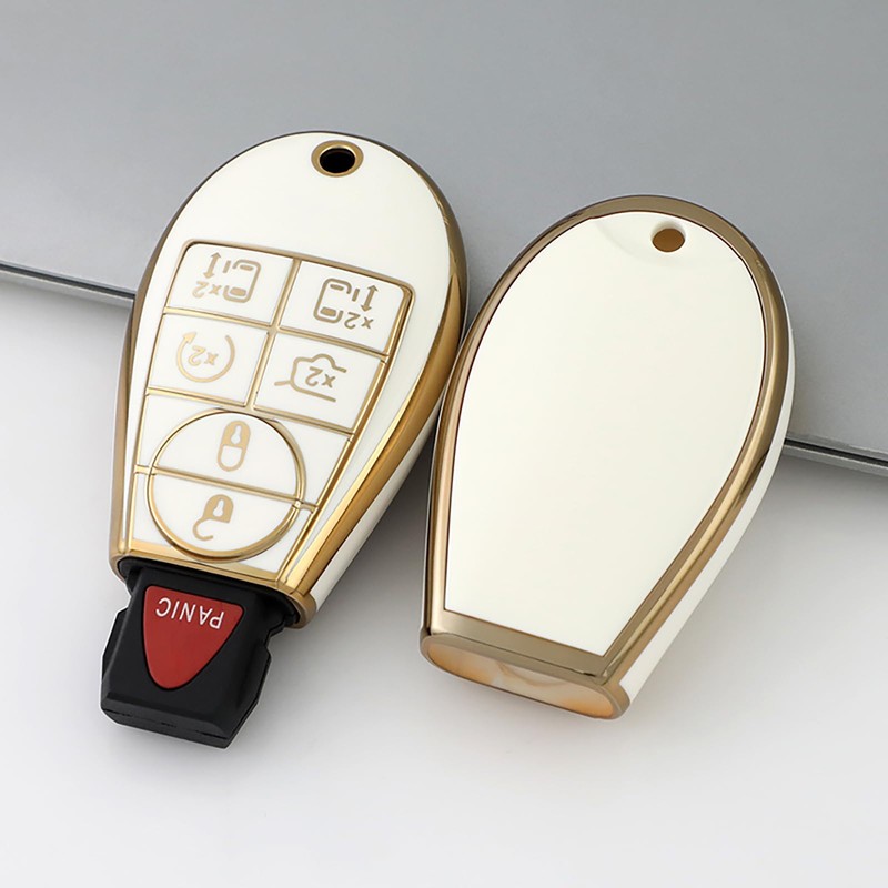 Aoocar for TPU Key Fob Cover, Compatible with Dodge Ram