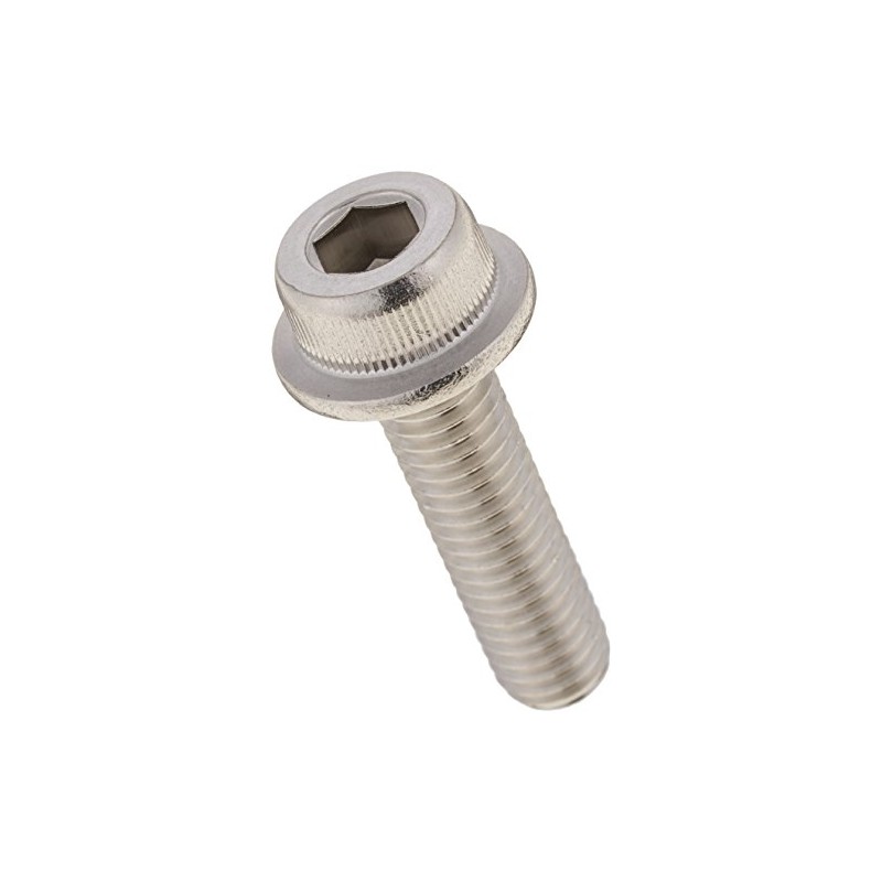 KITACO Flanged Cap Bolts (M8×P1.25×30mm) General Purpose, 2-Piece Set, Stainless