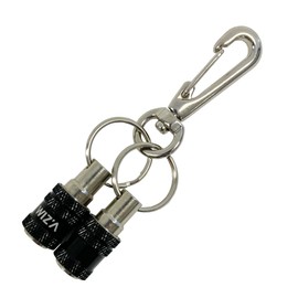 Wiz'A Arklands KH-BK2N Portable Bit Holder with Nascan Set of 2, Black