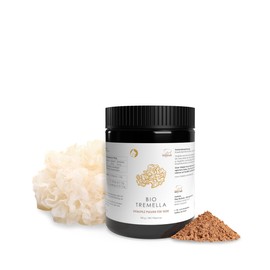 Pilze Wohlrab - Bio Tremella Pulver für Tiere, 100 g Reines Vitalpilze Pulver mikrofein, Höchste Bio-Qualität, Vitalpilze Pulver - Dosierung für Tiere - 1 Dose - Nahrungsergänzungsmittel