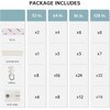 YLNANMI No Drill Self Adhesive Curtain Track Ceiling or Wall