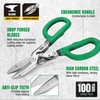 SK 10" Compound Action Tin Snips, Metal Shears with Forged