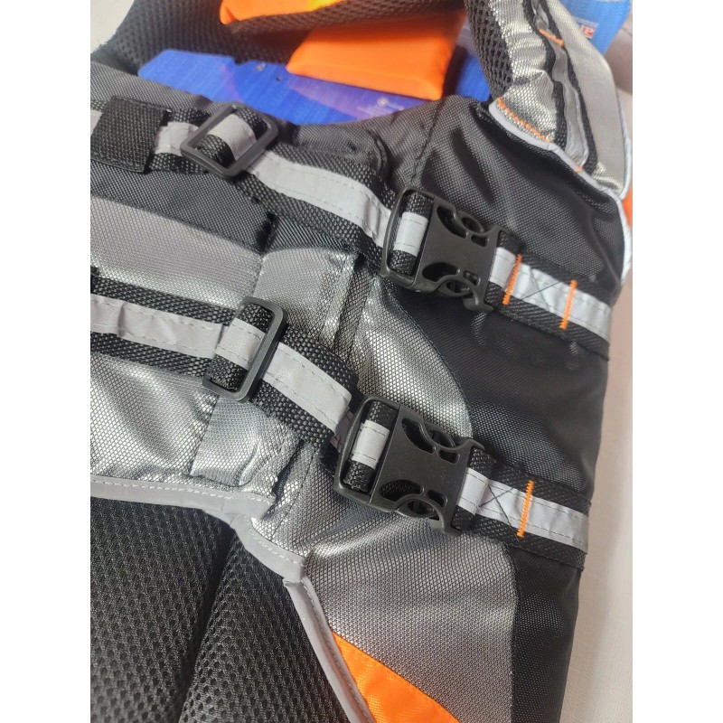 PMP Pet Dog Life Jacket Swimming Durable Safety Vest Reflective
