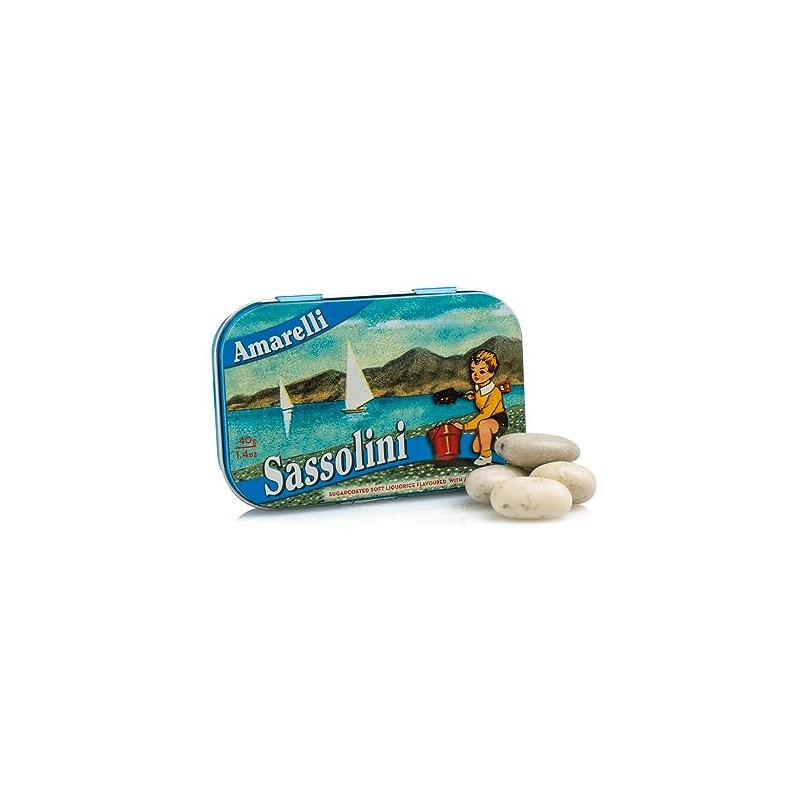 Amarelli, Sassolini Liquid with Sugar 1.4Oz