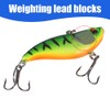 Fishing Lures, 3 Pieces Swimbaits with Barbed Hooks, Crank Baits