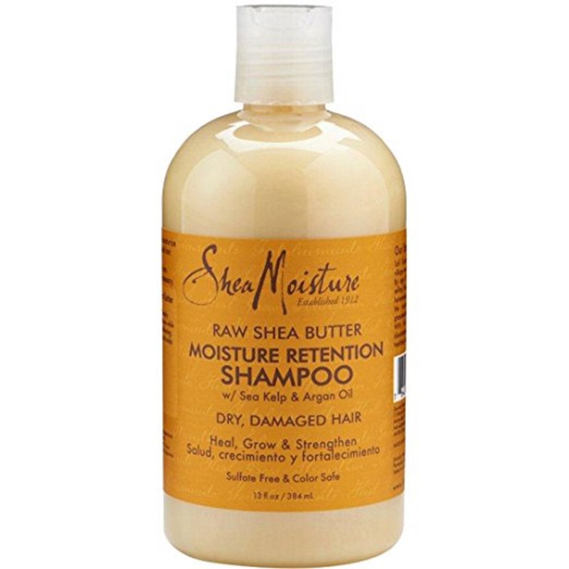 Shea Moisture Raw Shea Butter, DUO set Moisture Retention Shampoo