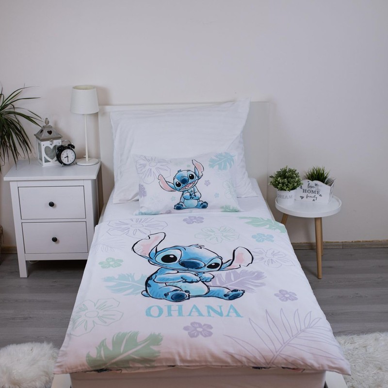 Jerry Fabrics Stitch Ohana Reversible Bed Linen 100 x 135