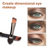 Jaasuee 20-Piece Eyeshadow Brushes Set - Dual Sided Sponge and
