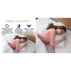 Soft Support V Pillow with Microfiber Pillowcase Hollowfibre/Polyester V Pillow