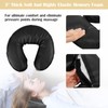 VARIPOWDER Aluminum Adjustable Face Cradle with Pillow Cushion,Standard Universal Massage