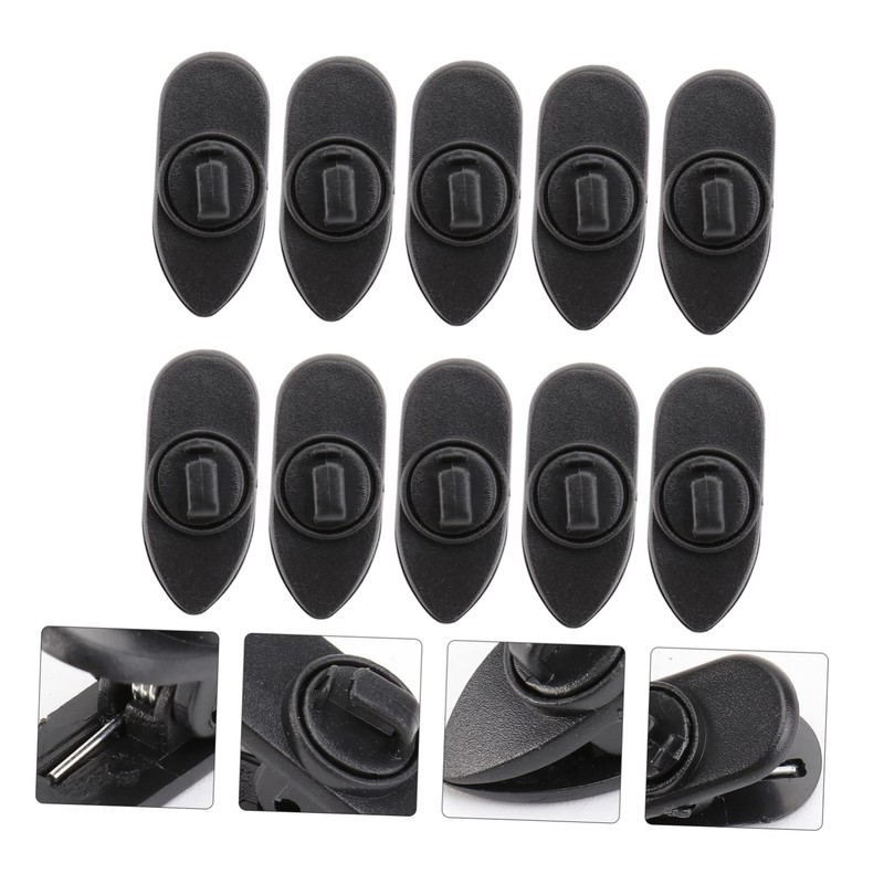 GRIRIW 360° Rotating Earphone Cable Clip Winding Clip for Headphones