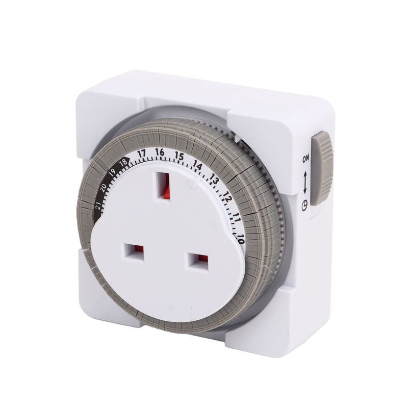 24 Hour Timer Switch Professional Smart Overcharge Protection Cycle Timing