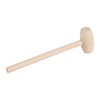 100pcs Mini Wooden Hammers for Chocolate Portable Breakable Heart Hammer