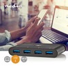NEDIS TCARF200BK Computer Hub | USB Type C | 4X