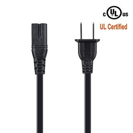 Omilik 5FT/1.5M UL AC in Power Cord Outlet Plug Lead for Naxa NPB-251 Portable CD Player with AM/FM Stereo Radio NPB251BLK NPB251RED NPB251BL NPB-251BU NPB-251BK NPB251RD NAXA Electronics