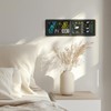 infactory Farbwetterstationen: WLAN-Funk-Wetterstation mit Widescreen-VA-Display, Außensensor und App (WLAN-Farbwetterstationen, Gartenthermometer)