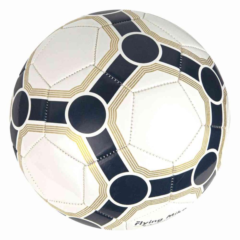 Captain Mike Size 5 Football - White - Robust Training
