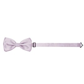 MASADA bow tie pastel purple - men's accessory in shiny-look, continuously adjustable, handmade with hook closure - 12 x 6 cm