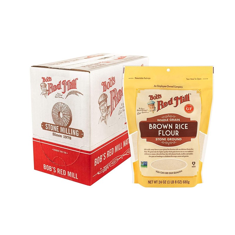Bob's Red Mill Brown Rice Flour, 24oz (Pack of 1)