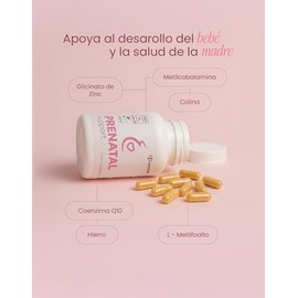 Prenatal Support - Multivitamínico Prenatal para mujeres con Metilfolato y COQ10