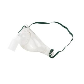 Dynarex 34022 Tracheostomy Mask with Swivel Tubing Connector, Pediatric with One Side Snap, Pack of 50