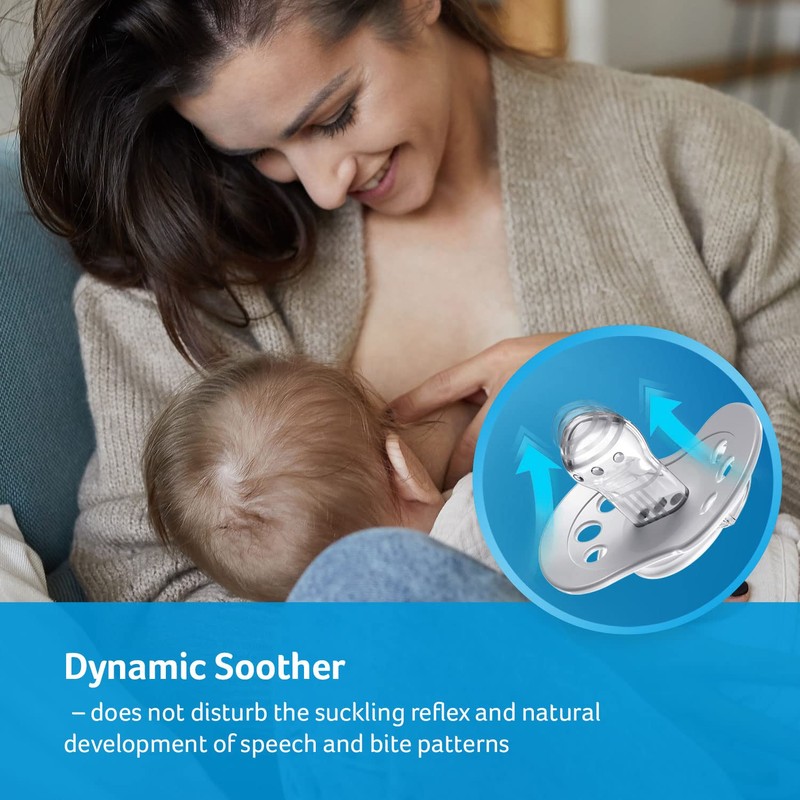 LOVI Schnuller 0-2 Monate, Silikon, BPA-frei, Buddy Bear Kollektion, 2