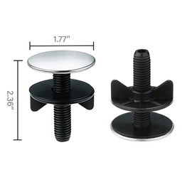 2 Pack Kitchen Faucet Hole Cover Sink Tap Hole Plate Stopper Cover Kitchen Sink Hole Cover Brushed Metal Stainless Steel Plug