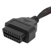 OBD2 Diagnostic Adapter 12V‑24V ABS Heat Resistant Wearproof Universal for
