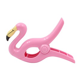 WANGCL Beach Towel Clips Sun Lounger Towel Clips Holiday Chair Pool Beach Flamingo Style 4 Pack