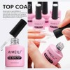 AIMEILI- Kit de esmalte de uñas en gel con base