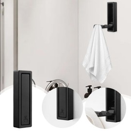 Heavy Duty Foldable Hook | Wall Mounted Behind Door Hook | Multi-Purpose Clothes Rack for Bedroom, Closet, Foyer, Entrance, Kitchen, Bathroom