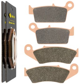 Caltric Brake Pads for Honda 650 XR650L Front Rear Brakes 1993-2017