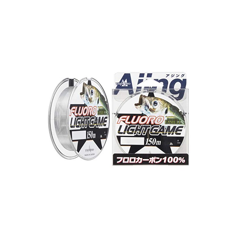 YAMATOYO Fluorocarbon Line Fluoro Light Game 150m No. 0.4 1.5lb