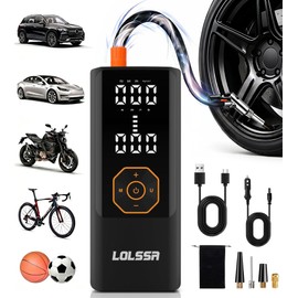 Tire Inflator Portable Air Compressor Cordless Air Pump for Car 180PS