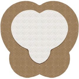 Sacral Silicone Ultra-Absorbent Foam Dressing 7" X 6.8" Box of 5; Wound Dressing By Areza Medical