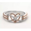 For Women Heart Eternity Ring For Women, Ladies Fashion. Silver