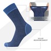 DarkCom Men's Smart Durable Socks 6 or 10 Pairs Cotton