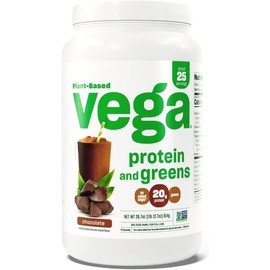 Vega Protein & Greens Powder, Chocolate, 28.7 Ounce