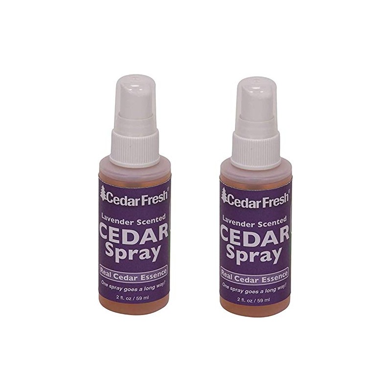 Household Essentials CedarFresh 84802 Cedar Power Spray with Lavender Essence
