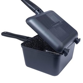 Ridgemonkey - Connect DEEP PAN & Griddle Granite Edition - Standard OR XL (Standard), Grey