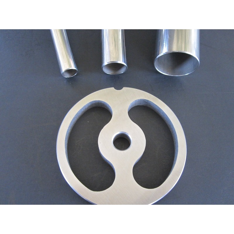 Complete set size 12 Meat Grinder Sausage tubes Knife plates