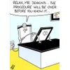 Tablet at Doctor Funny Mark Parisi Get Well Card