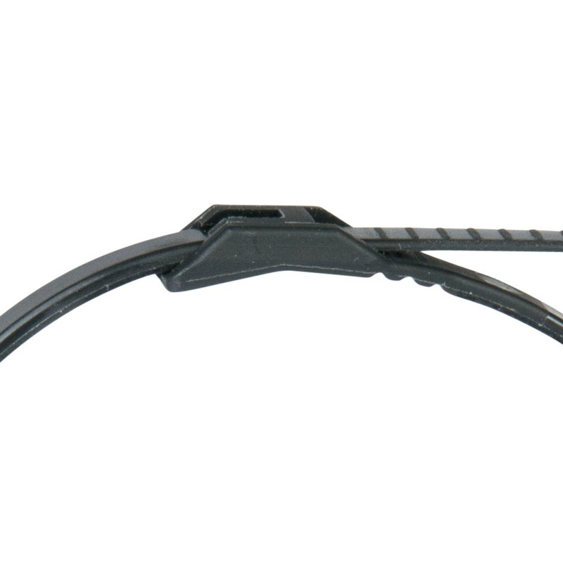 Ancor 199328 Cable Tie, Low Profile, 11", Black, 20pc