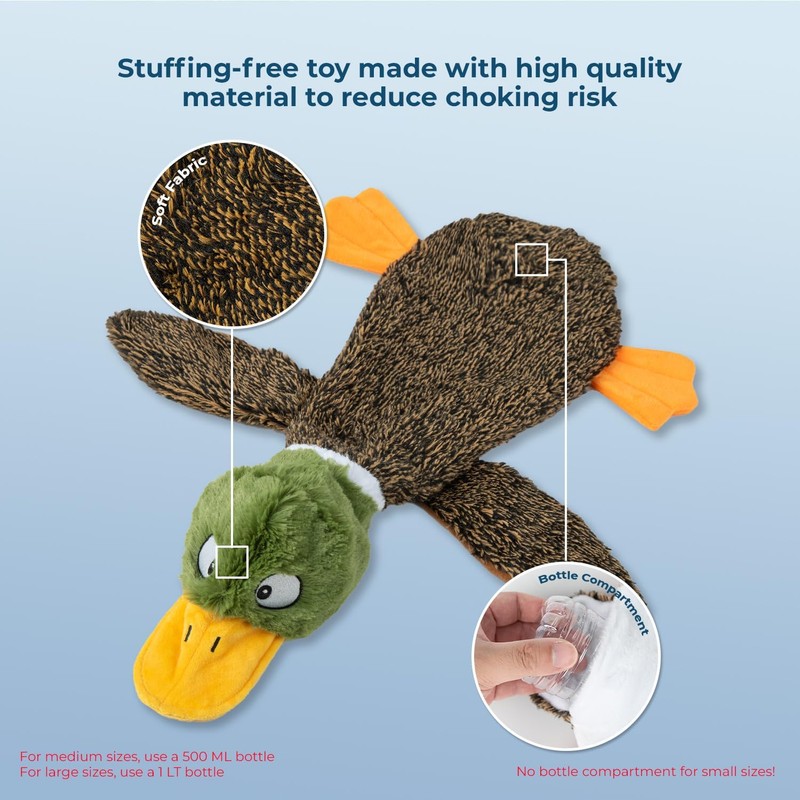 Best Pet Supplies - Juguete Divertido para Perro sin Relleno,