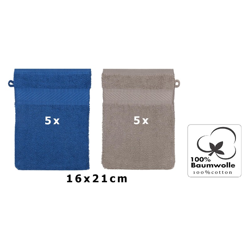 Betz Palermo Terry Cloth Wash Mitts 100% Cotton Wash Cloth