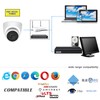 WiTi 5 Megapixel HD POE IP Camera Dome Metal for
