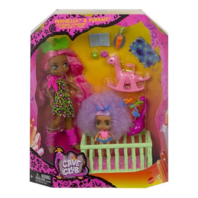 Mattel Muñeca Cave Club Fernessa & Furrah Mattel