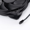 Owtec Case Fan 120mm 4-Pin PWM 500-1200rpm Black OWL-FL1225L-BK